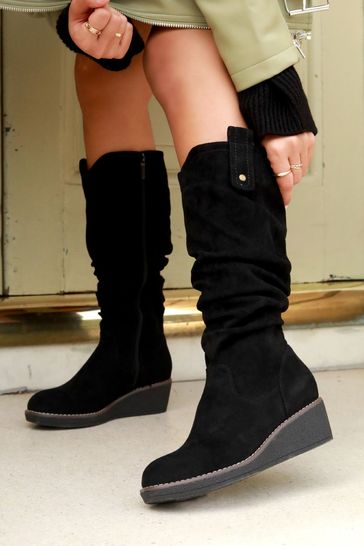 Debenhams clearance wedge boots