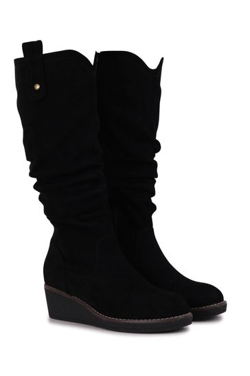 Dr scholl's shop poe wedge boots