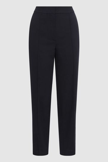 H&m side discount stripe trousers