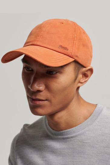 Superdry Orange Vintage Embroidered Cap