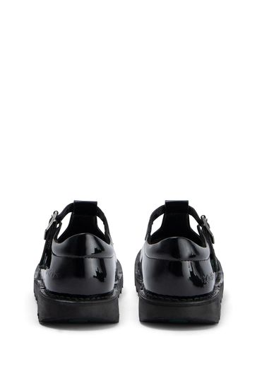 Buy Kickers Kick T Bar Vegan Patent Shoes from Next Luxembourg