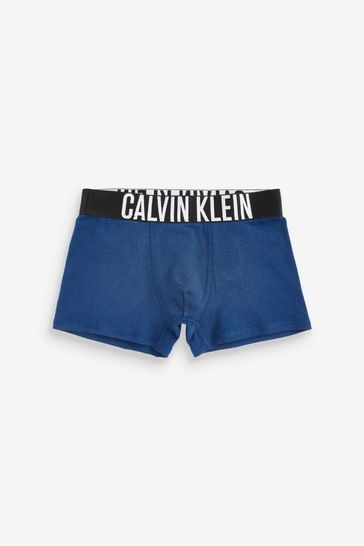 Buy Calvin Klein Kids Blue Intense Power Trunks 3 Pack from Next Poland