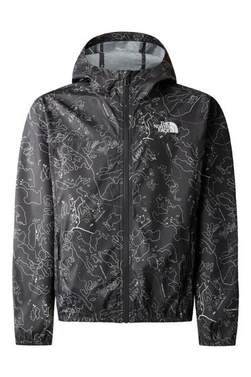 The North Face Grey Boys Never Stop Exploring Wind Jacket