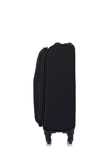 Black suitcase online with wheels