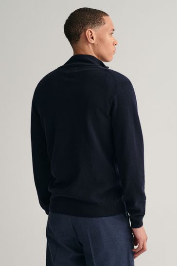Lambswool half zip jumper on sale