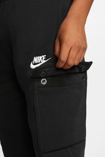 Black nike cargo joggers outlet
