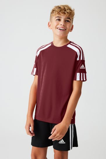 adidas Maroon Red SQUAD 21 JERSEY