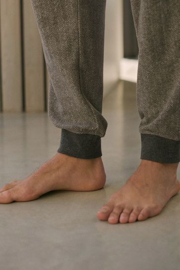 Buy Grey Thermal Cuffed Pyjamas from Next Bahrain