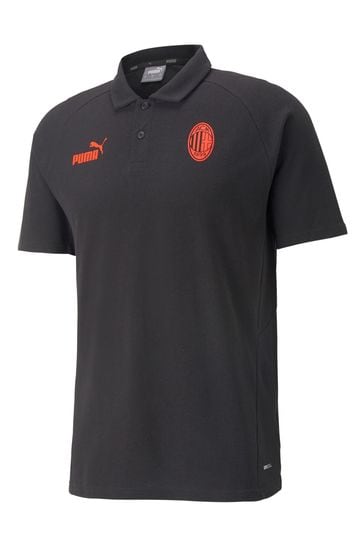 Buy Puma Black AC Milan Casuals Polo Shirt from Next Hungary