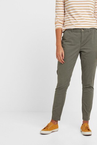 discount 65% WOMEN FASHION Trousers Chino trouser Straight Mario Gretto Chino trouser Green 42                  EU 