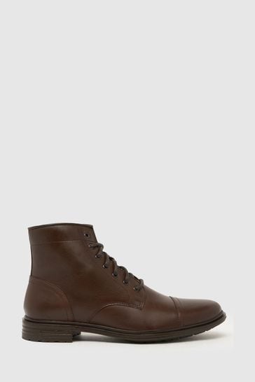 Schuh Deacon Leather Lace Boots
