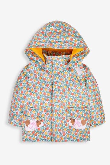 JoJo Maman Bébé Cream Guinea Pig Cosy Waterproof Jacket