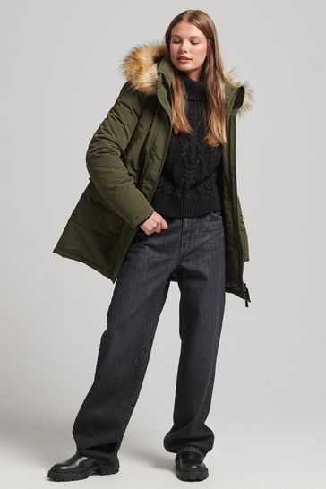 Superdry olive top