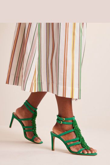 Green sandals next clearance