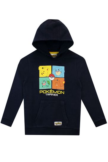 Buy Character Black Blue Pok mon Hoodie from the Next UK online shop