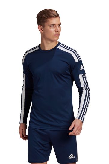Adidas navy long sleeve top shirt