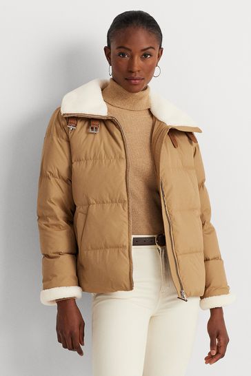 Tan ralph lauren jacket new arrivals