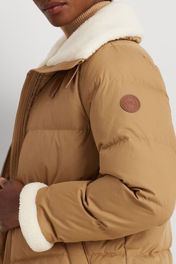 Ralph lauren sale faux shearling