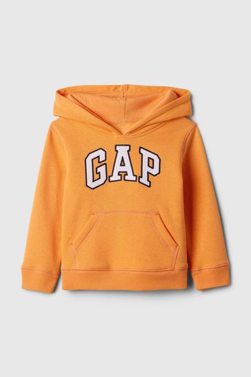 Gap Orange Logo Hoodie Newborn 5yrs