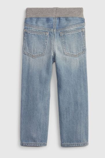 Buy Gap Light Wash Blue Elasticated Slim Washwell Jeans (6mths-5yrs) from  Next Ireland