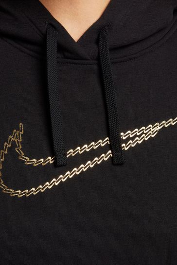 Metallic 2024 gold hoodie