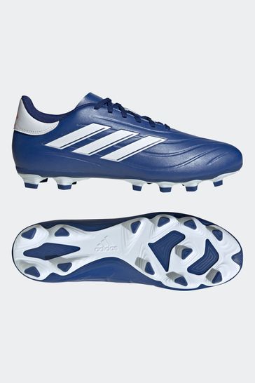 Blue n shop white adidas