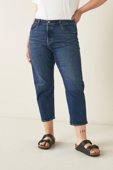 Levi's® Blue Curve 501® Crop Straight Jeans