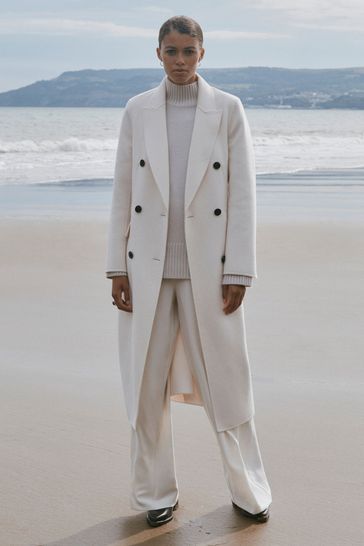 Reiss cream clearance coat