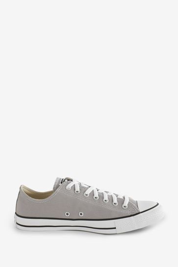 Converse Grey Chuck Taylor Ox Classic Low Trainers