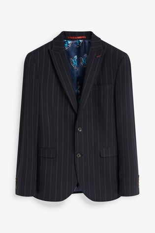 striped suit jacket