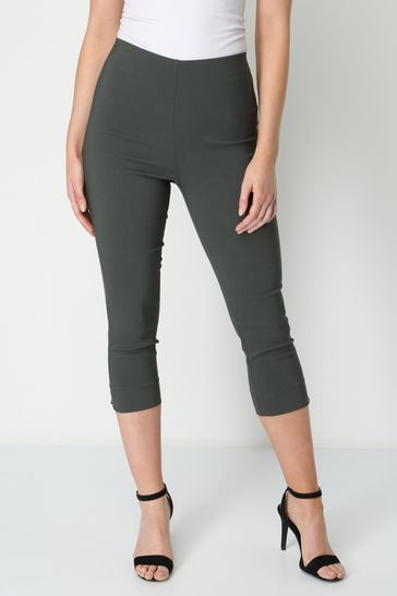 Roman bengaline deals cropped trousers