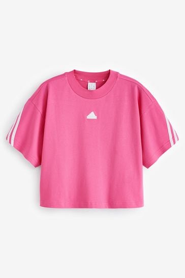 adidas Pink Sportswear Future Icons 3-Stripes T-Shirt