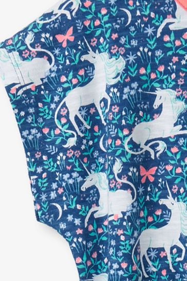 Buy Hatley Blue 100 Cotton Unicorn Garden Relaxed Dress from Next Bahrain