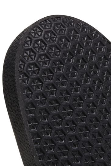 Ladies black shop adidas gazelle trainers