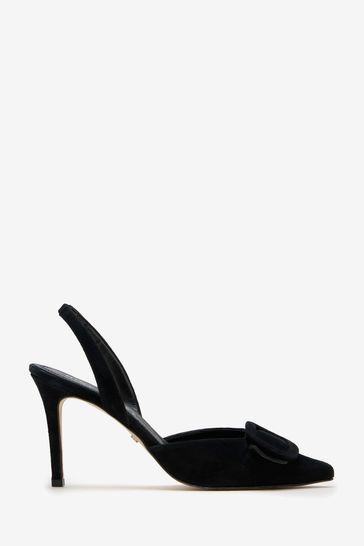 Buy Mint Velvet Black Buckled Slingbacks from Next Luxembourg