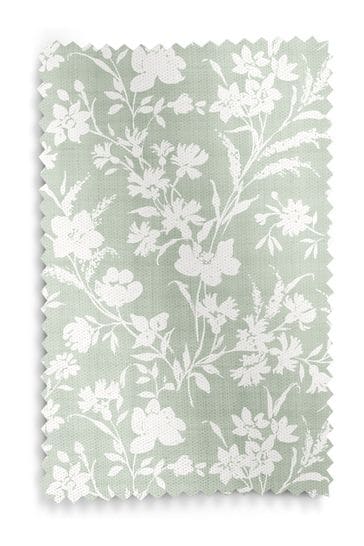 Laura Ashley Hedgerow Green Rye Made to Measure Curtains