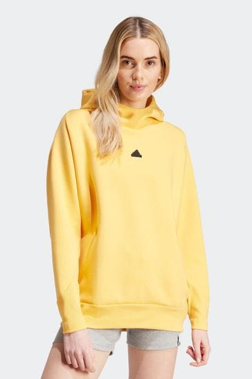 adidas Yellow Sportswear Z.N.E. Overhead Hoodie