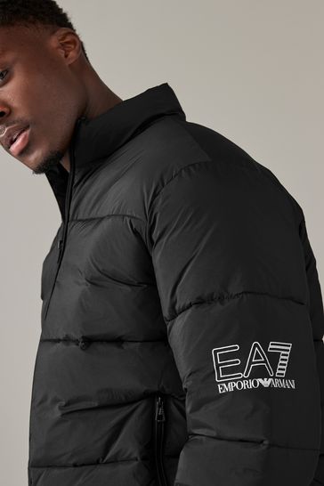 Buy Emporio Armani EA7 Core U Puffer Black Jacket from Next Saudi Arabia