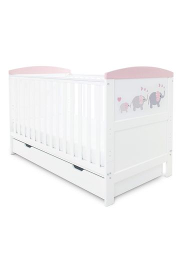 Coleby Style Cot Bed and Under Drawer by Ickle Bubba