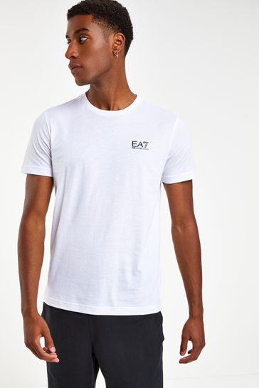 Camiseta con logo EA7 de Emporio Armani