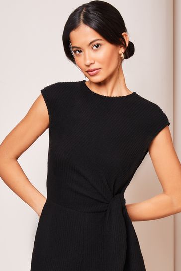 Lipsy wrap short sleeve wide leg jumpsuit shop