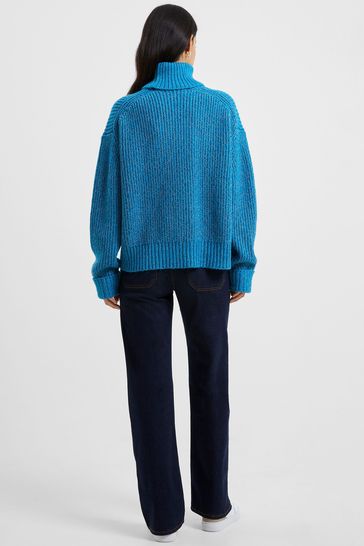 French connection best sale blue sweater