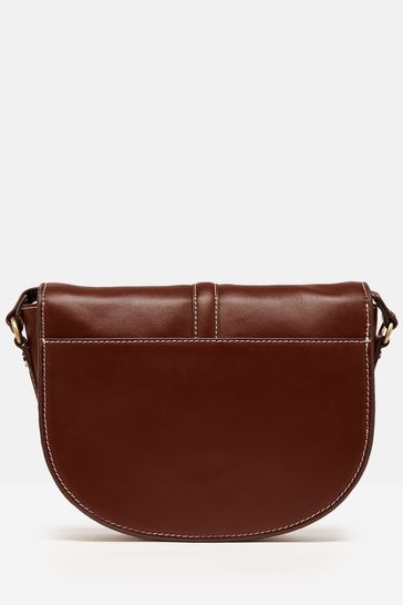 Joules tan best sale saddle bag