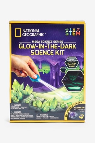 National Geographic STEM Glow-In-The-Dark Mega Science Kit