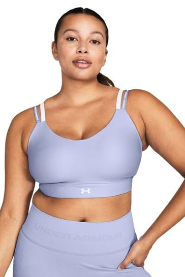 Under Armour Blue/White Infinity Low Support Bra