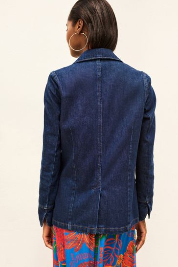 Blazer online denim jacket