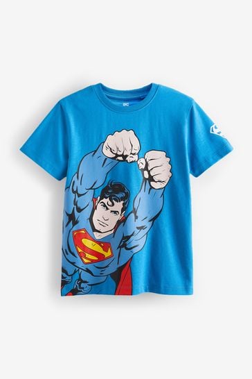 Blue Licensed Superman T-Shirt by Next (3-14yrs)