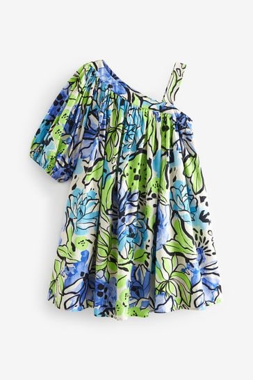 Dress outlet blue green
