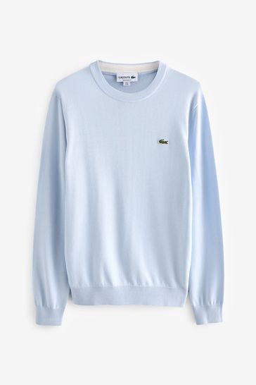 Buy Lacoste Crew Neck 100 Cotton Jersey Jumper from Next Bahrain