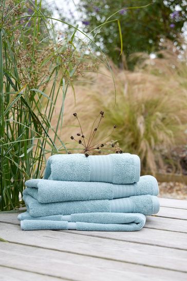 Buy Christy Blue 550 GSM Turkish 100 Cotton Towel from Next Croatia